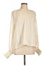 Express 100% Polyester Ivory Long Sleeve Blouse Size L - photo 1