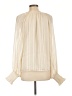 Express 100% Polyester Ivory Long Sleeve Blouse Size L - photo 2