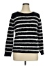 Vince Camuto Stripes Black Pullover Sweater Size XL - photo 1