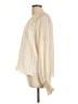 Express 100% Polyester Ivory Long Sleeve Blouse Size L - photo 5