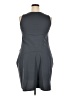 Marika Solid Gray Casual Dress Size XXL - photo 2