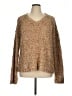 Ann Taylor LOFT Outlet Tweed Brown Pullover Sweater Size XL - photo 1