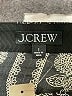 J.Crew 100% Viscose Paisley Gray Casual Skirt Size 2 - photo 4