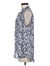 CAbi 100% Polyester Blue Sleeveless Blouse Size M - photo 5
