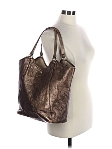 Coach Leather Tote (view 2)