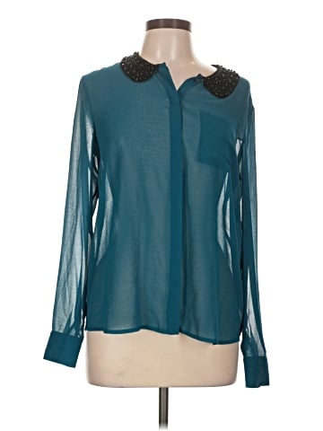 Kensie Long Sleeve Blouse (view 1)
