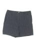 Karen Scott Stripes Blue Shorts Size 14 - photo 1