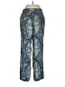 J.Crew 100% Silk Paisley Blue Silk Pants Size 8 (petite) - photo 2
