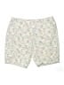 Lands' End Floral Ivory Shorts Size 22 - photo 1
