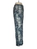 J.Crew 100% Silk Paisley Blue Silk Pants Size 8 (petite) - photo 4