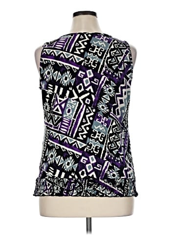 Susan Lawrence Sleeveless Blouse (view 2)