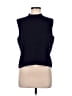 St. John Blue Sleeveless Top Size M - photo 1
