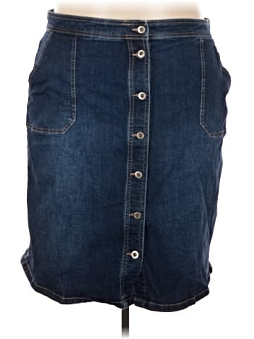 Liz Claiborne Denim Skirt (view 1)