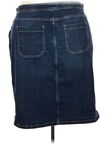 Liz Claiborne Denim Skirt (view 2)