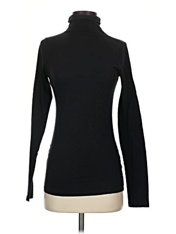 Velvet Long Sleeve Turtleneck (view 1)