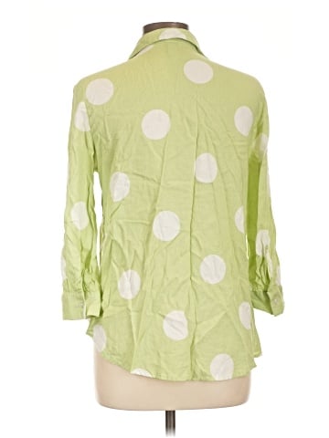 Cato 3/4 Sleeve Button-Down Shirt (view 2)