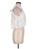 Zara 100% Cotton Ivory White Sleeveless Blouse Size M - photo 4