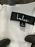 Lulus 100% Polyester Print Blue Cocktail Dress Size S - photo 7