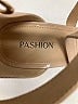 Pashion Ivory Sandals Size 7 - photo 3
