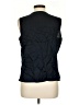 Talbots Black Sleeveless Blouse Size 12 - photo 2