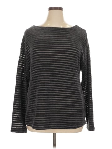 Jones New York Signature Long Sleeve T-Shirt (view 1)