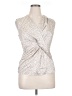 Ann Taylor Ivory Sleeveless Blouse Size 14 Petite - photo 1