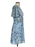 BCBGMAXAZRIA 100% Polyester Paisley Blue Cocktail Dress Size S - photo 4