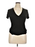 Express Black Short Sleeve Top Size XL - photo 1