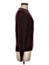 Uniqlo 100% Wool Burgundy Wool Pullover Sweater Size M - photo 4