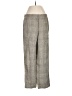 Massimo Dutti 100% Linen Tweed Gray Dress Pants Size SmEstimated - photo 1