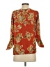 The Limited 100% Polyester Orange 3/4 Sleeve Blouse Size XS - photo 2
