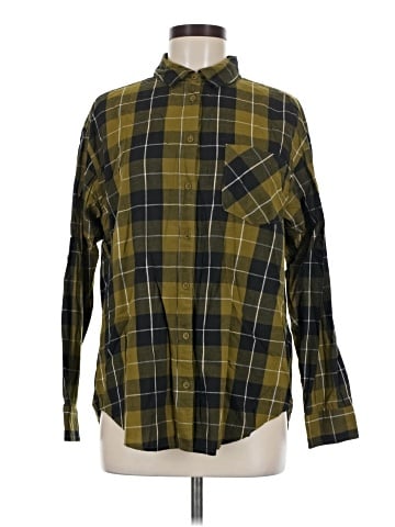 Garnet Hill Long Sleeve Button-Down Shirt (view 1)