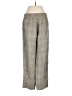 Massimo Dutti 100% Linen Tweed Gray Dress Pants Size SmEstimated - photo 2