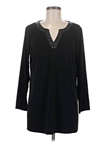 Susan Graver Long Sleeve Blouse (view 1)