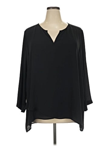 Karen Kane 3/4 Sleeve Blouse (view 1)