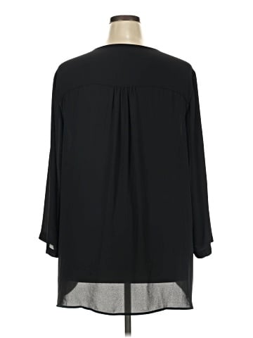 Karen Kane 3/4 Sleeve Blouse (view 2)