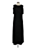 Chico's Solid Black Casual Dress Size L - photo 2