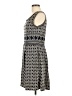 Max Studio Argyle Gray Casual Dress Size M - photo 5