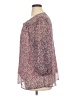 St. John's Bay Purple 3/4 Sleeve Blouse Size 1X - photo 5
