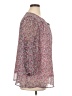 St. John's Bay Purple 3/4 Sleeve Blouse Size 1X - photo 4