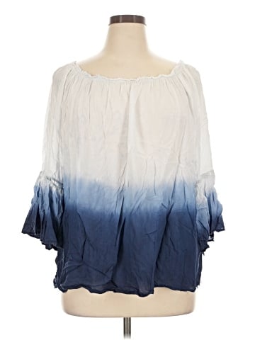 Context 3/4 Sleeve Blouse (view 1)