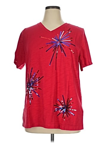 Quacker Factory Short Sleeve T-Shirt (view 1)
