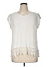Daniel Rainn 100% Rayon Ivory Sleeveless Blouse Size 1X - photo 1