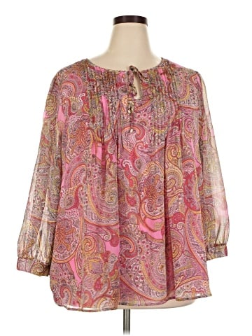 Tommy Hilfiger 3/4 Sleeve Blouse (view 1)