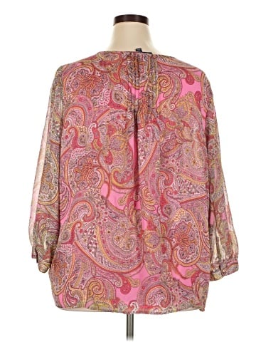 Tommy Hilfiger 3/4 Sleeve Blouse (view 2)