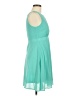Lulus 100% Polyester Solid Teal Casual Dress Size M - photo 4