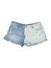Tractr Blue Denim Shorts Size 16 - photo 1