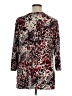 Susan Graver Animal Print Red 3/4 Sleeve Blouse Size XL - photo 1