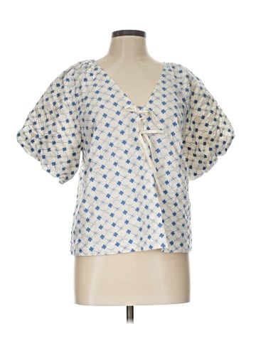 Ann Taylor LOFT Short Sleeve Blouse (view 1)