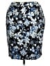 Talbots Print Blue Formal Skirt Size 14 - photo 1